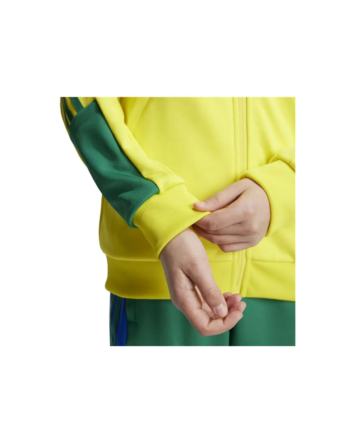 Sudadera adidas Tiro Nations Pack Track Infantil Amarillo