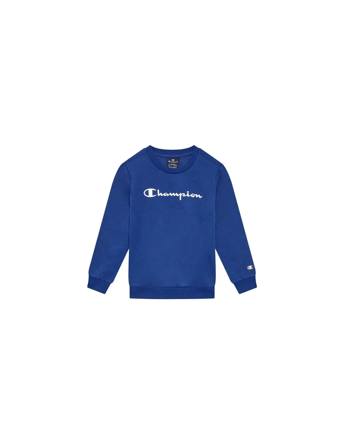 Sudadera Champion Crewneck Azul Infantil