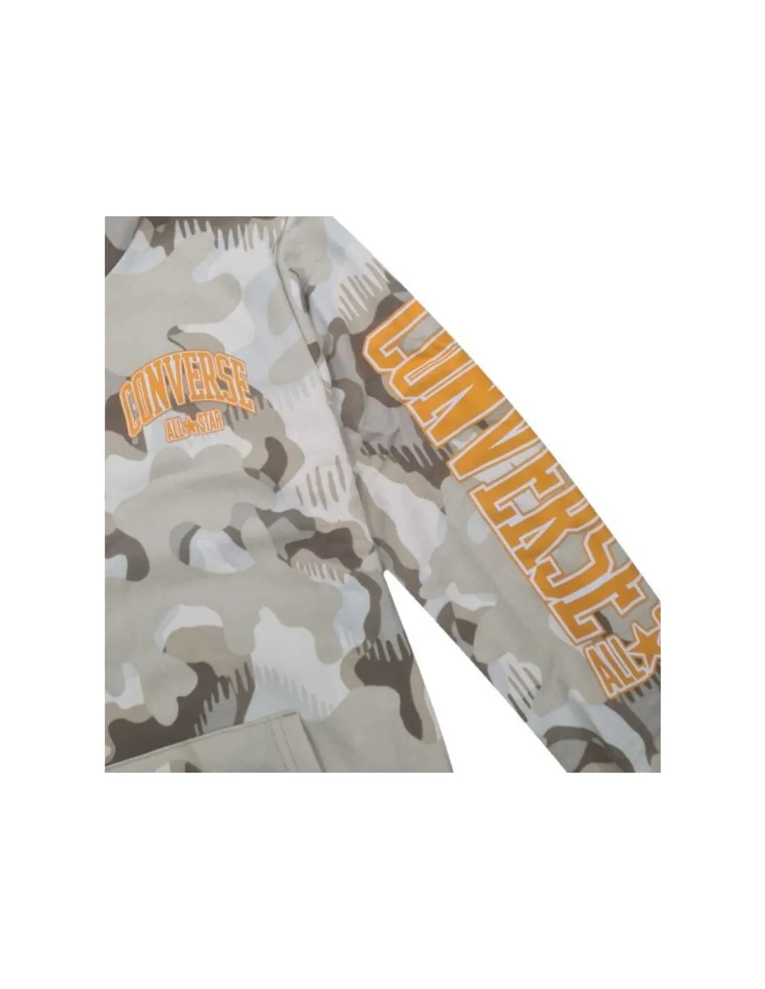 Sudadera Converse Polar Camouflage beige Niño