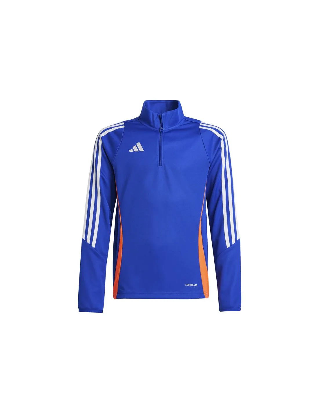 Sudadera de Fútbol adidas Tiro24 Training Infantil Azul/Blanco