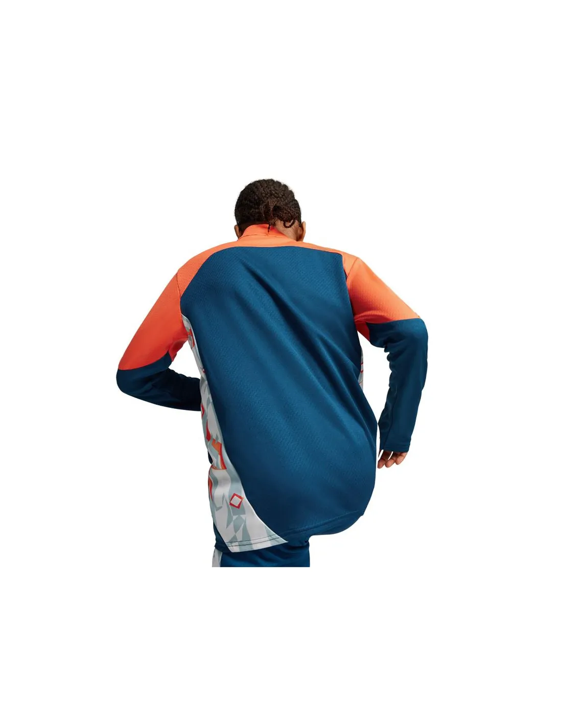 Sudadera de Fútbol Puma Neymar Creativity Infantil Azul Naranja
