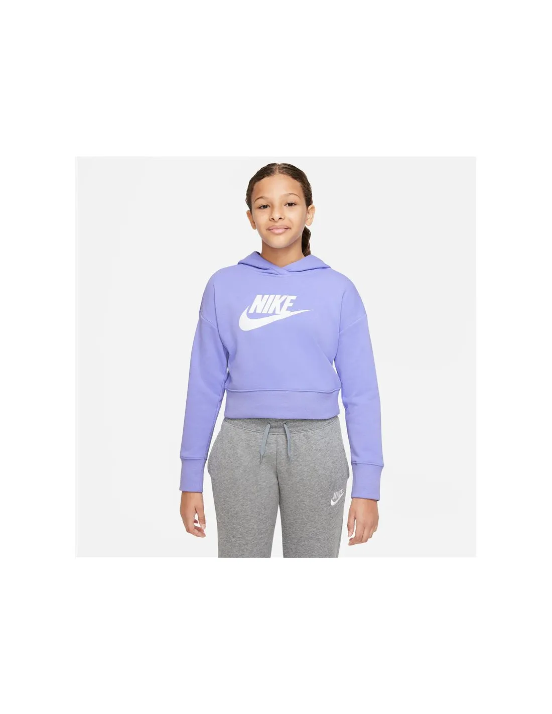 Sudadera Nike Nike Sportswear Club Niña Lilac
