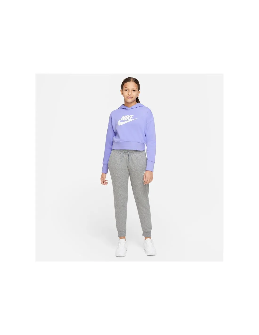Sudadera Nike Nike Sportswear Club Niña Lilac