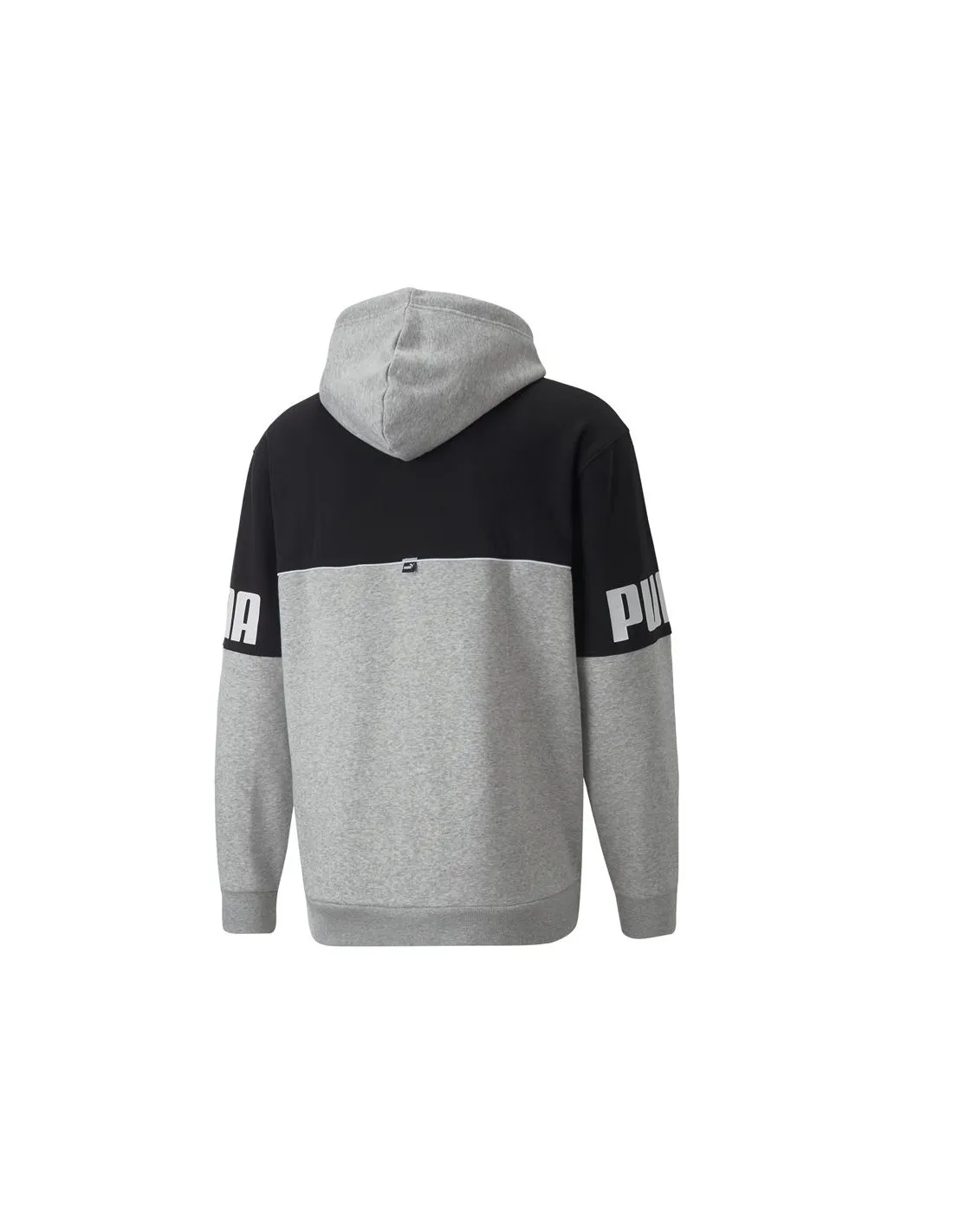 Sudadera Puma Power Colorblock gris Hombre