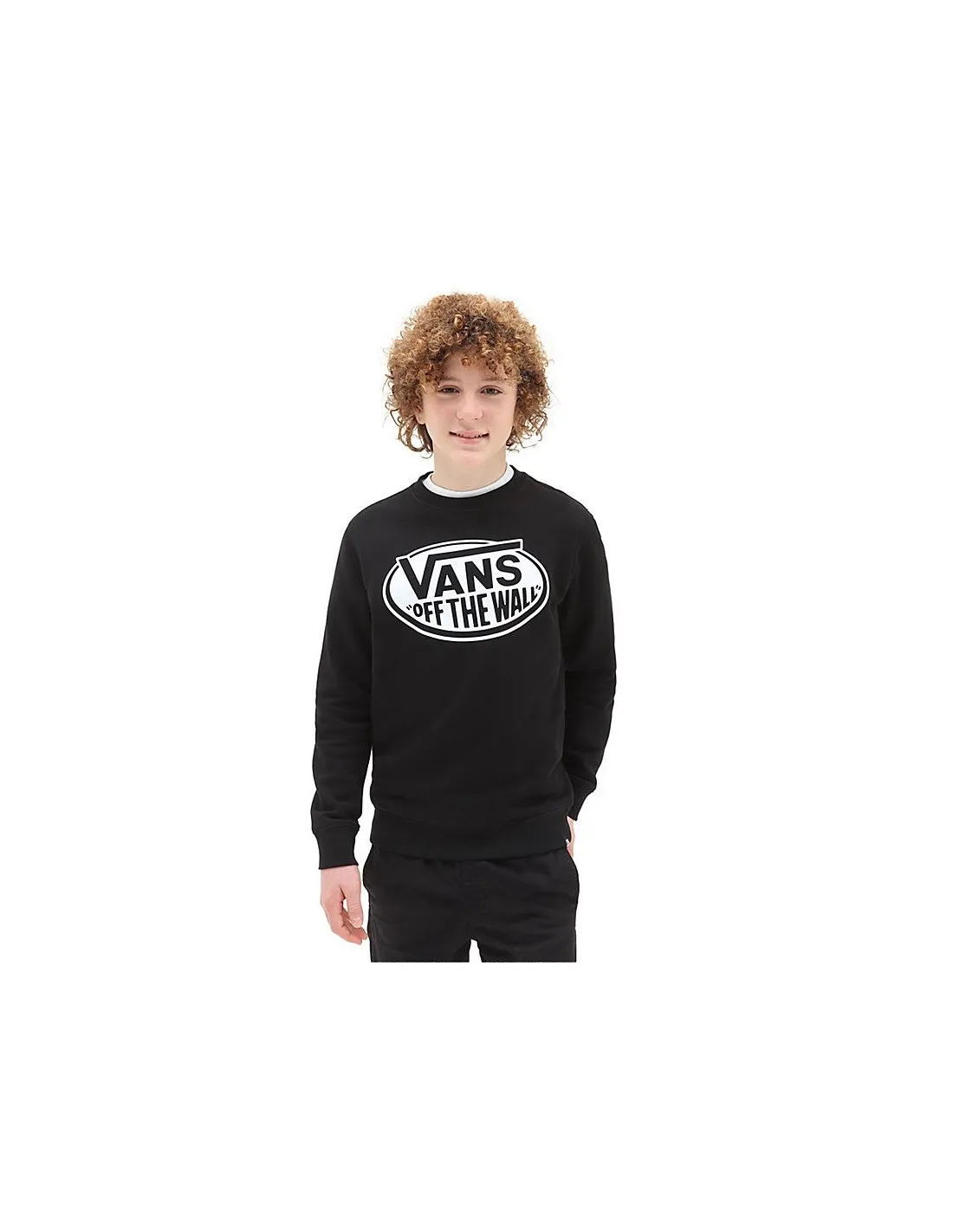 Sudadera Vans Classic Off The Wall Black Unisex