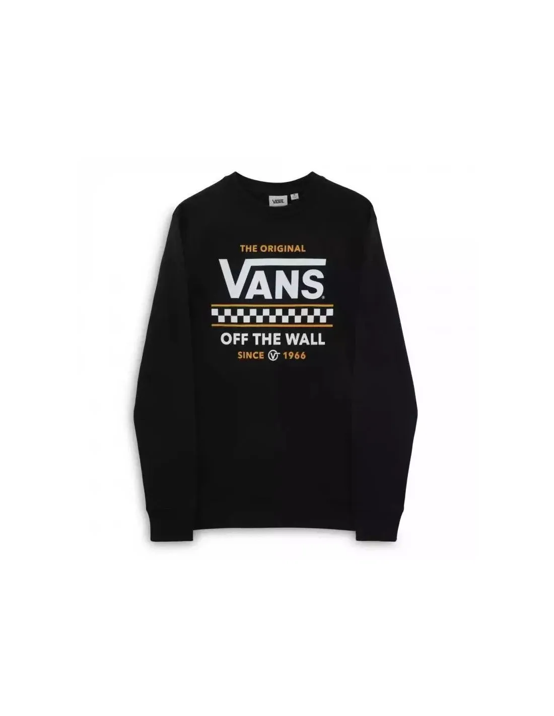 Sudadera Vans Stackton Crew Hombre Black