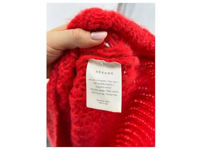 SéZane SEZANE Prendas de punto T.Lana S Internacional Roja 