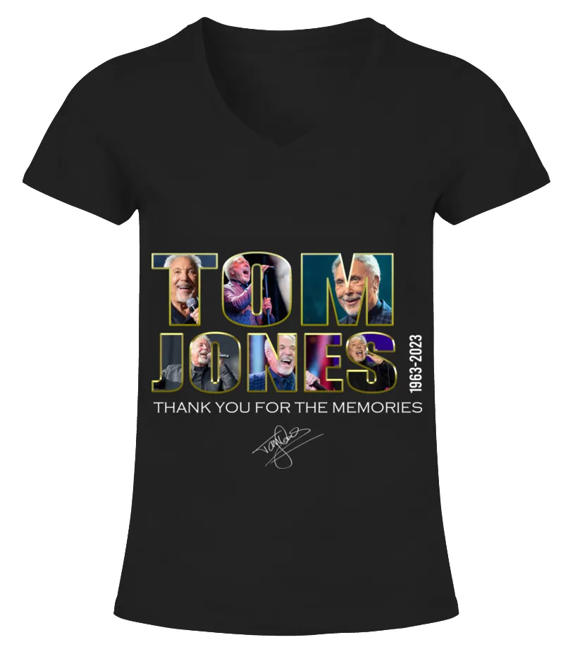 TOM JONES 19632023 CAMISETA CUELLO PICO MUJER