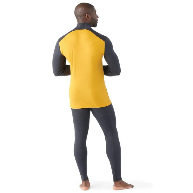 Top básico de hombre Smartwool Classic Thermal Merino (Charcoal/Honey gold)