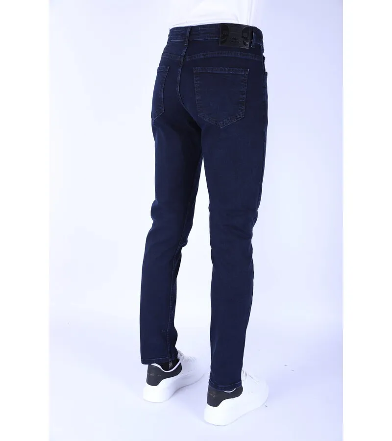 VAQUEROS DE CORTE RECTO SUPERELáSTICOS PARA HOMBRE  DP56  AZUL
