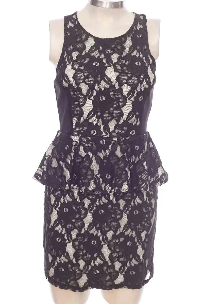 VESTIDO / ENTERIZO COLOR NEGRO  EXOTIK