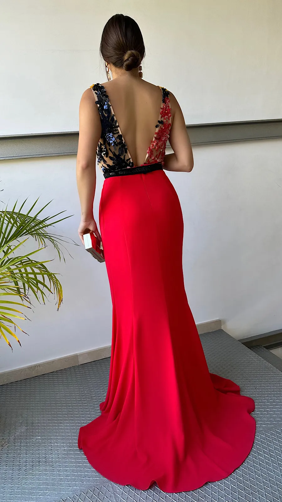 Vestido Rojo Luxury Corte Sirena