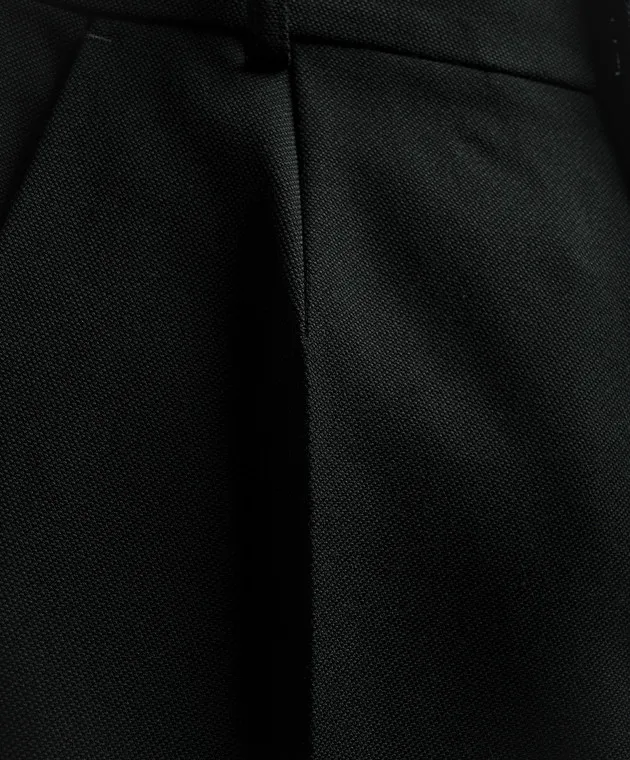 Victoria Beckham Black pants with wool