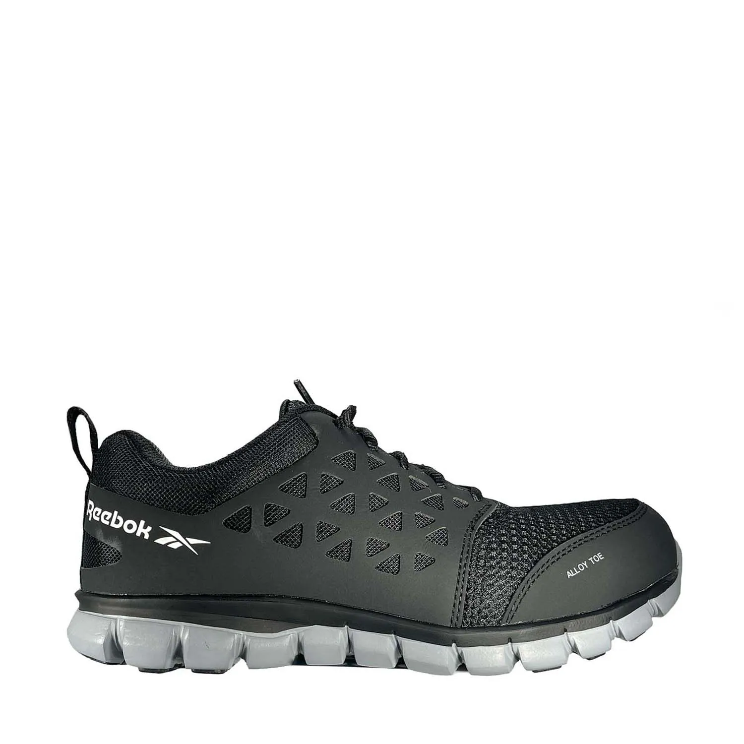 WOMEN'S SUBLITE CUSHION ALLOYTOE ATHLETIC WORK SHOE BLACK