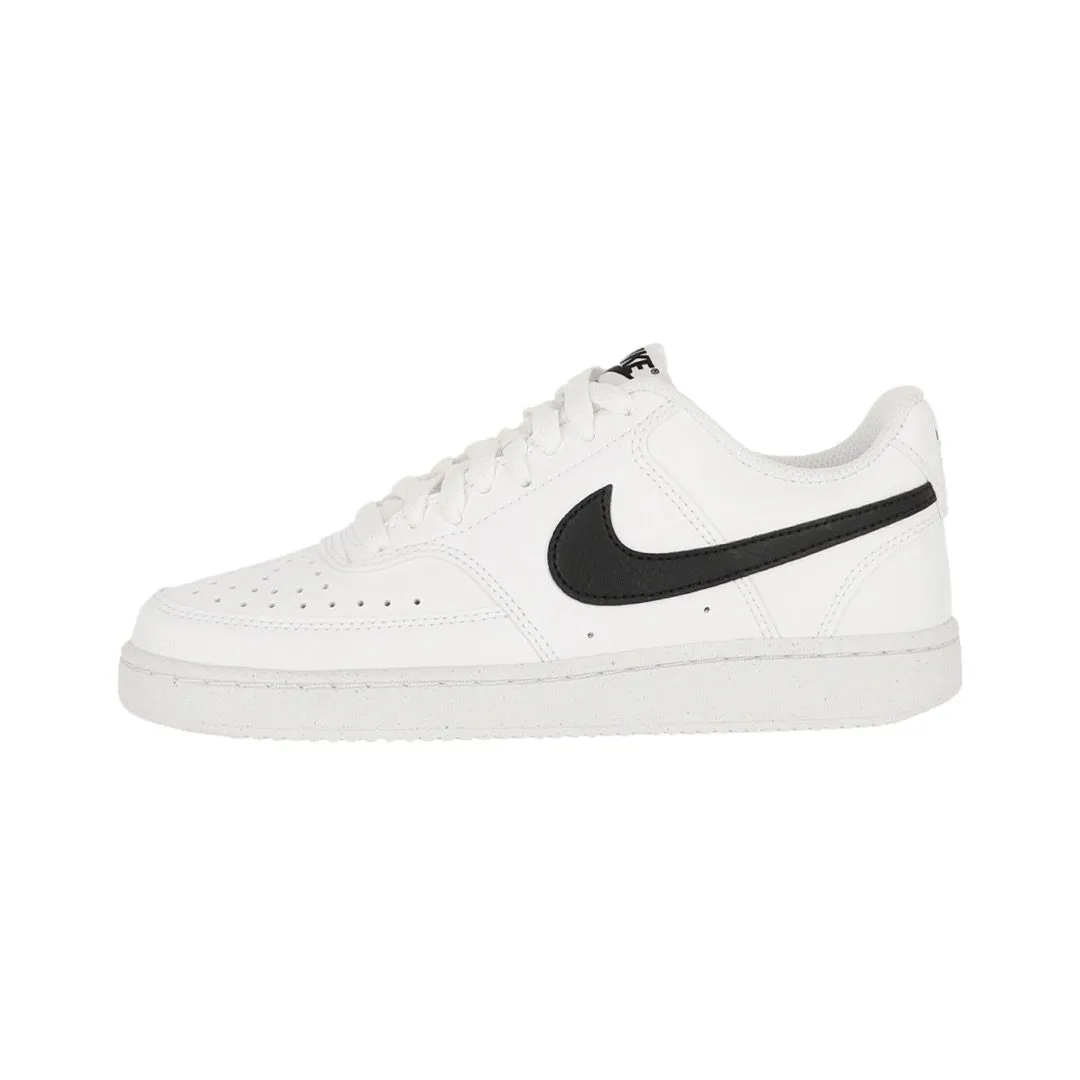 Zapatilla Nike Wmns Court Vision Low Next Nature White/Black