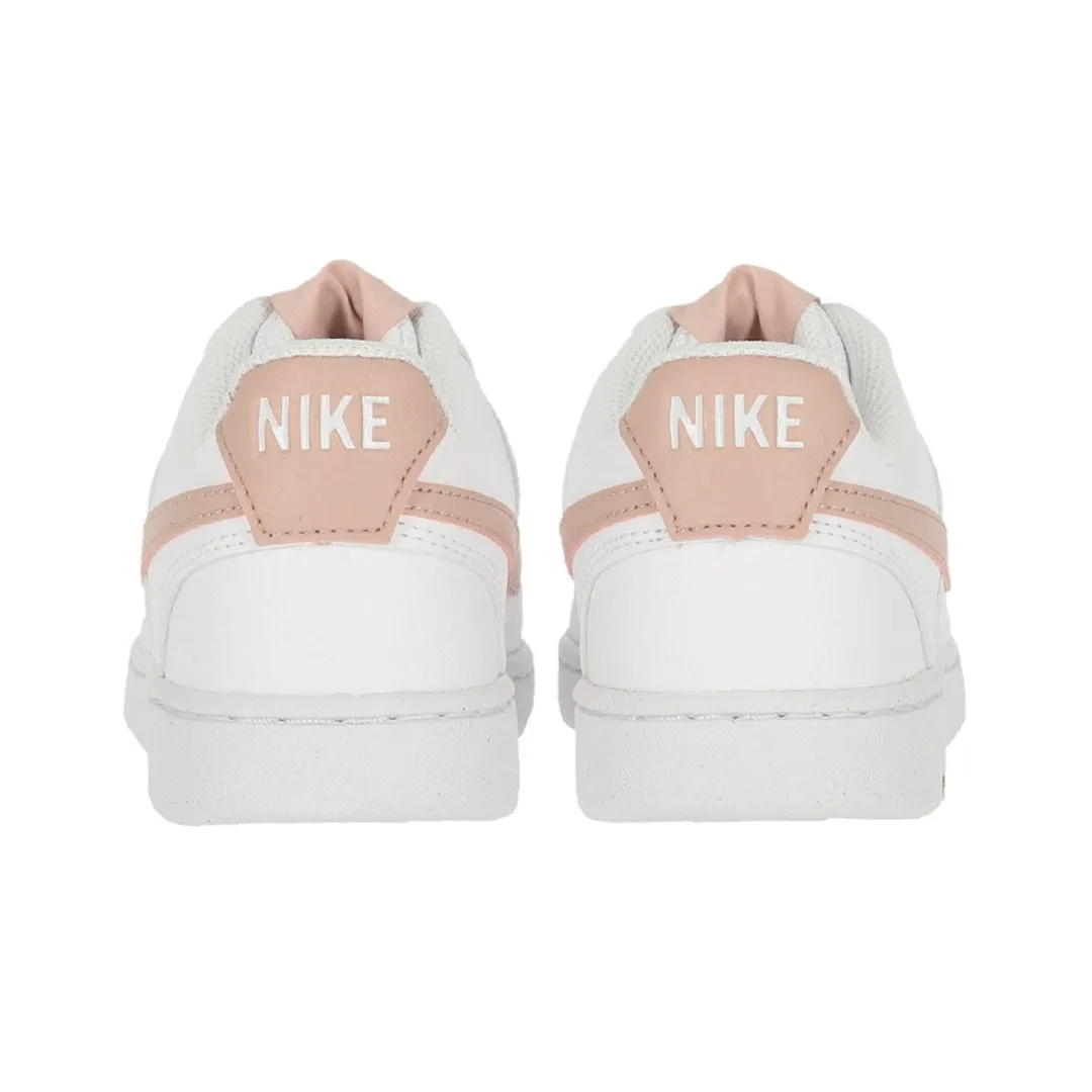 Zapatilla Nike Wmns Court Vision Low Next Nature White/Pink Oxford