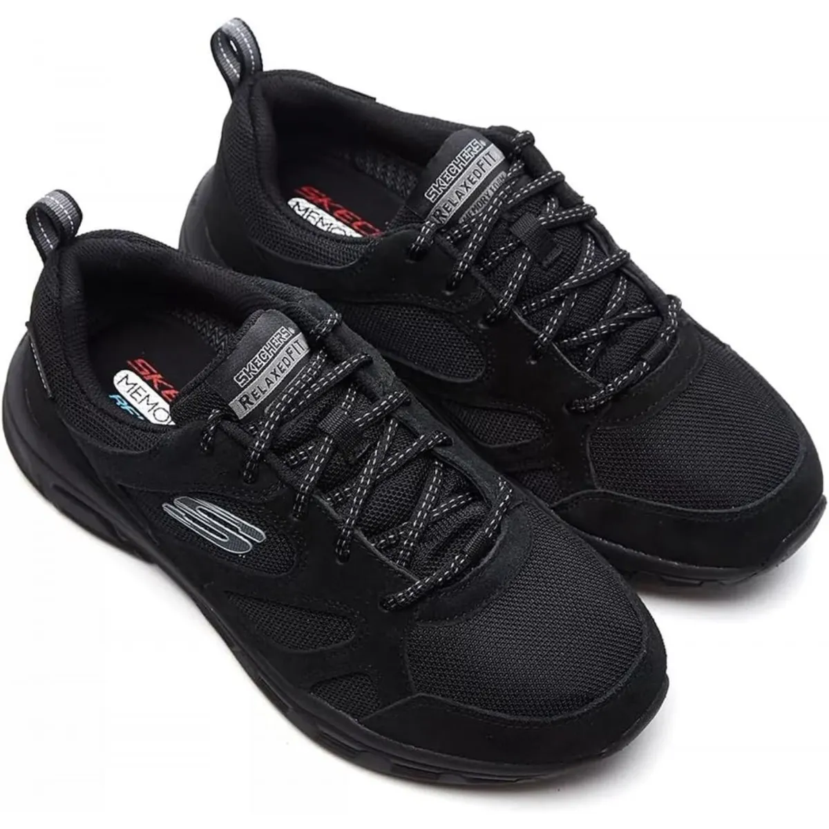 Zapatilla Skechers deportiva hombre negra Oak Canyon Sk237348