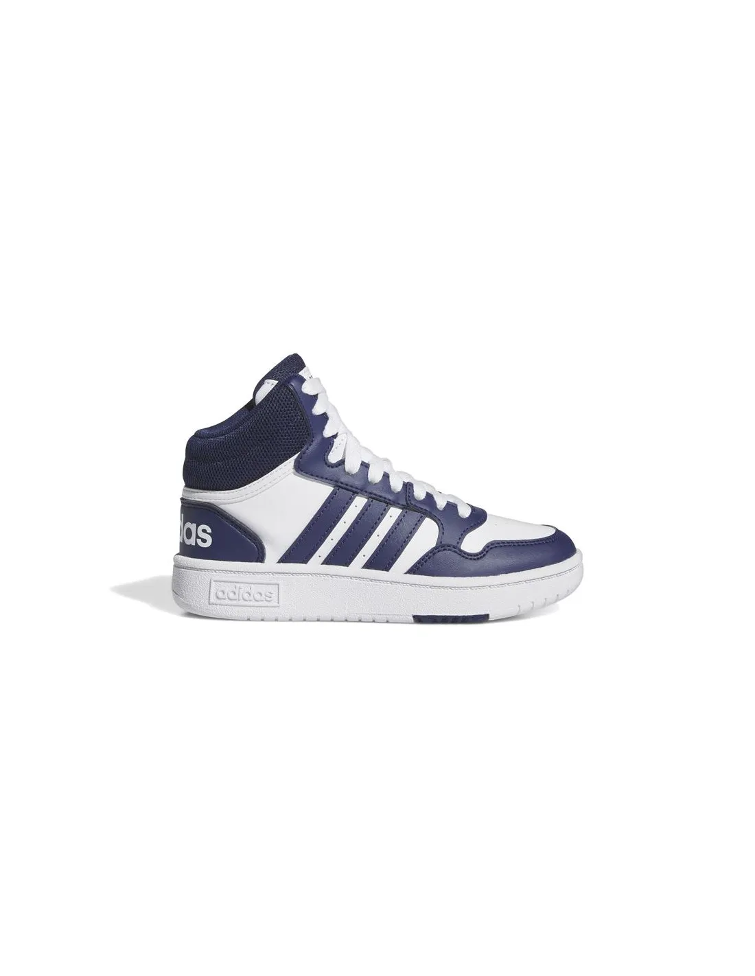Zapatillas adidas Hoops Mid Infantil Blanco
