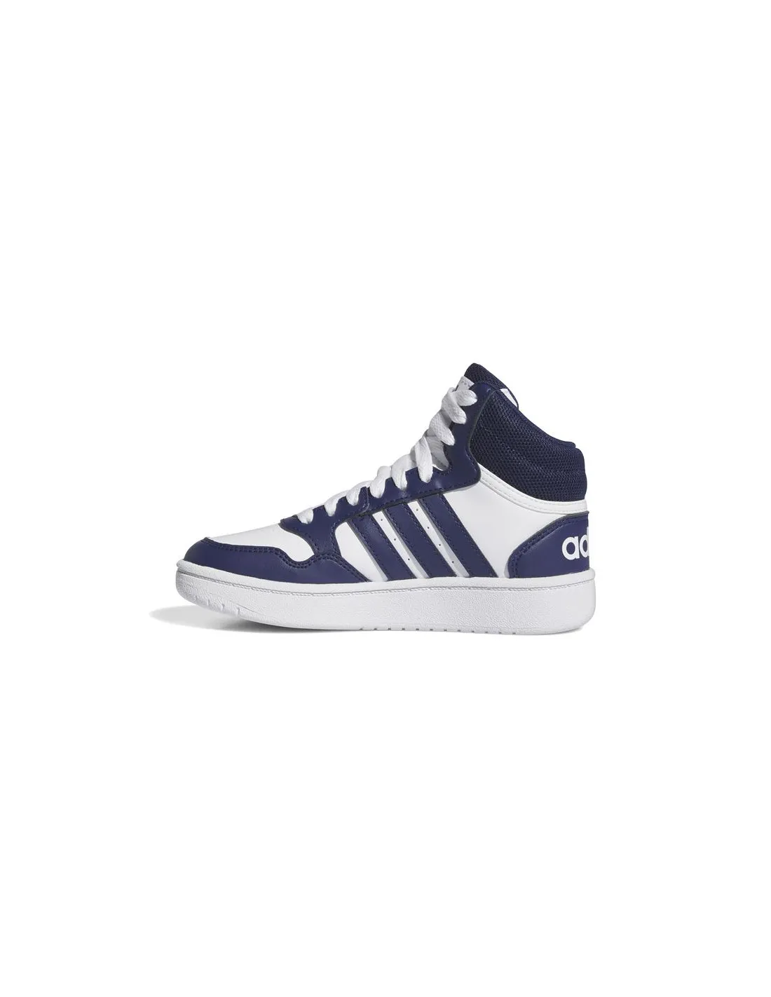 Zapatillas adidas Hoops Mid Infantil Blanco