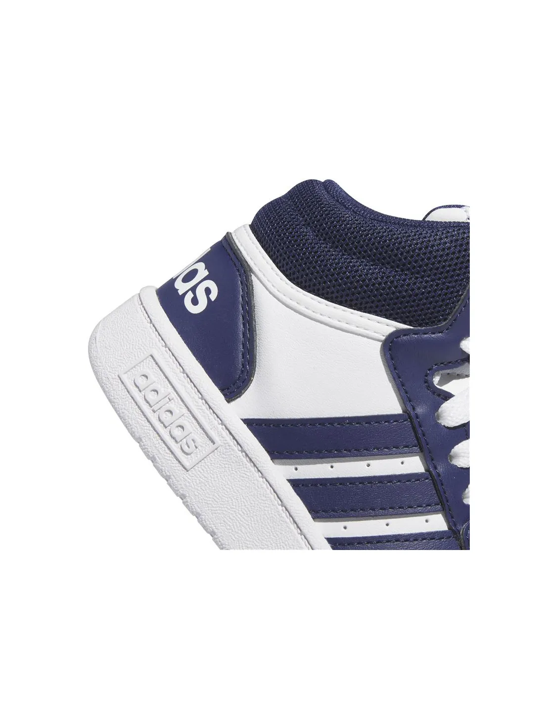 Zapatillas adidas Hoops Mid Infantil Blanco