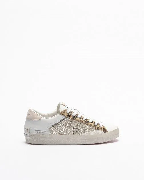 Zapatillas blancas Crime London Distressed Blanco