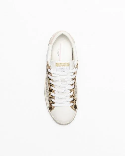 Zapatillas blancas Crime London Distressed Blanco