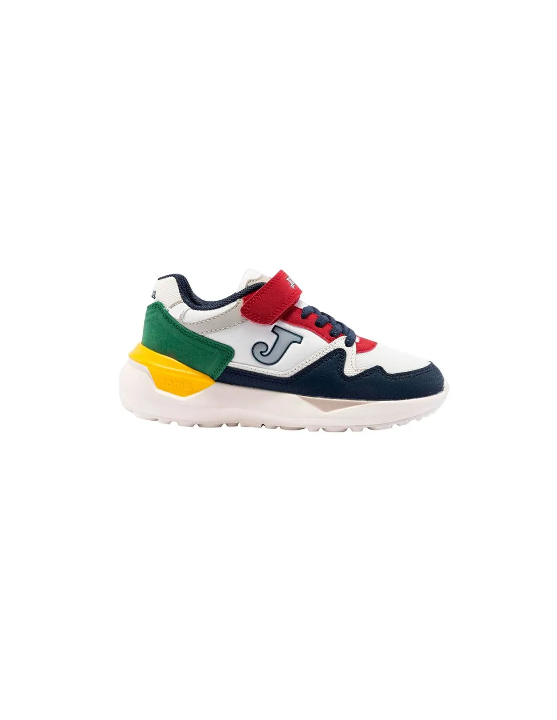 Zapatillas Casual Joma 3080 2402 Beige Marino Rojo Verde Infantil