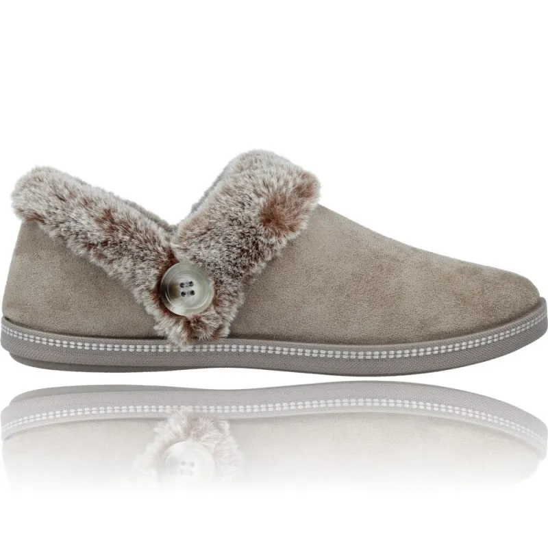 Zapatillas de Casa Veganas para Mujeres de Skechers 167219 Cozy Campfire