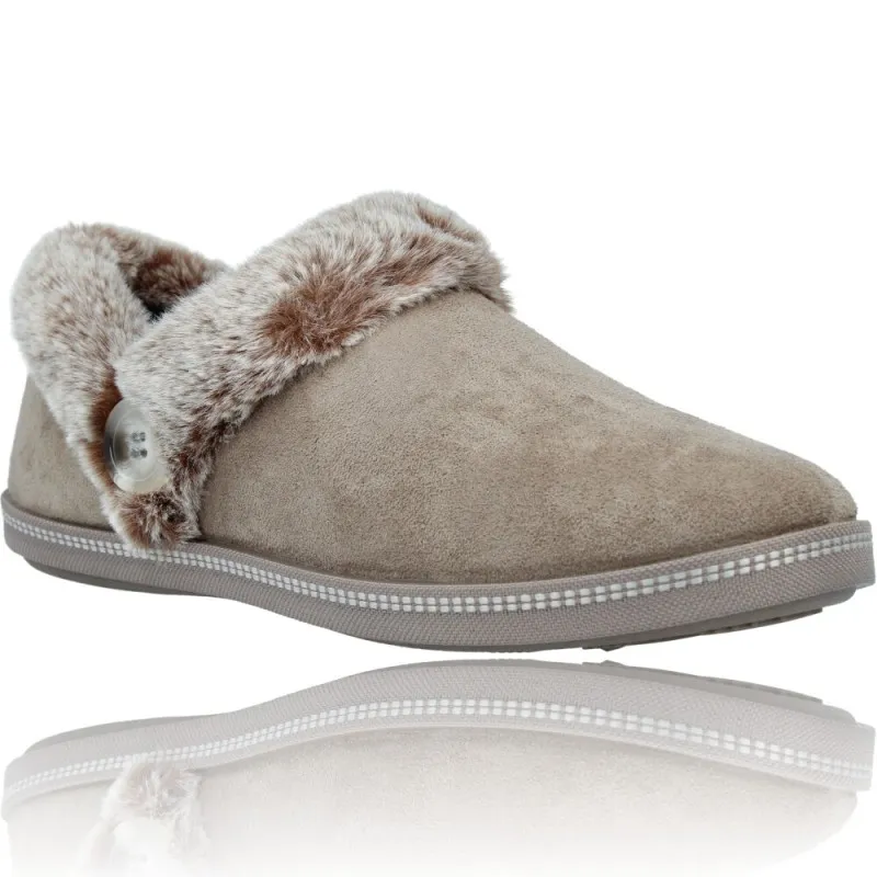 Zapatillas de Casa Veganas para Mujeres de Skechers 167219 Cozy Campfire