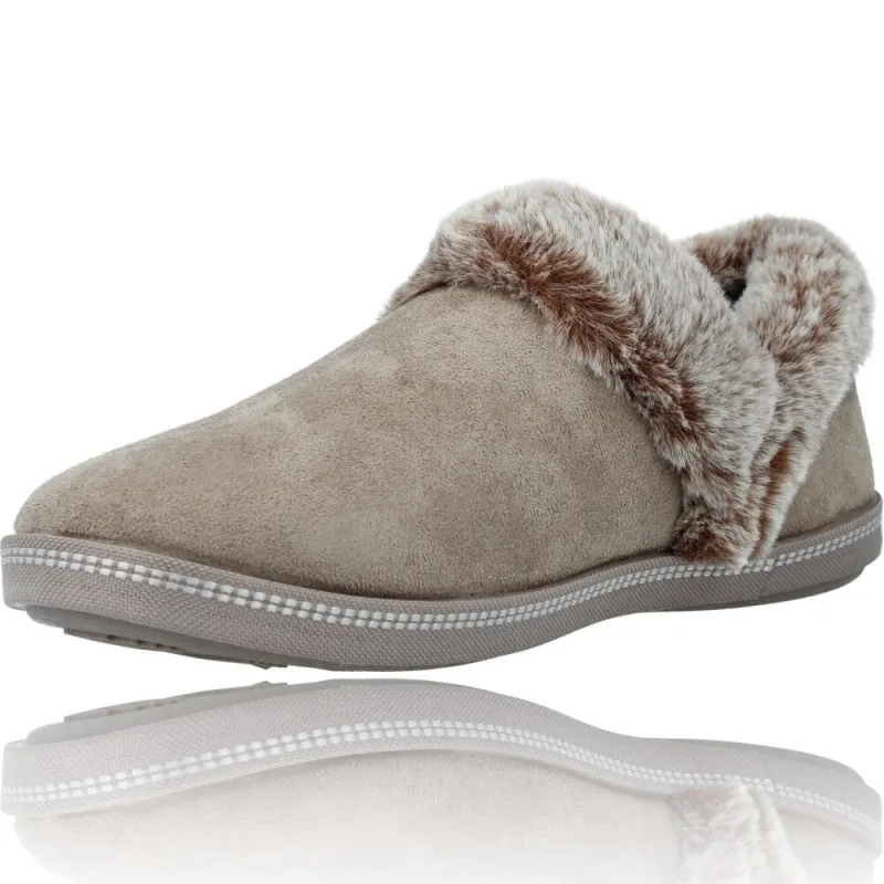 Zapatillas de Casa Veganas para Mujeres de Skechers 167219 Cozy Campfire