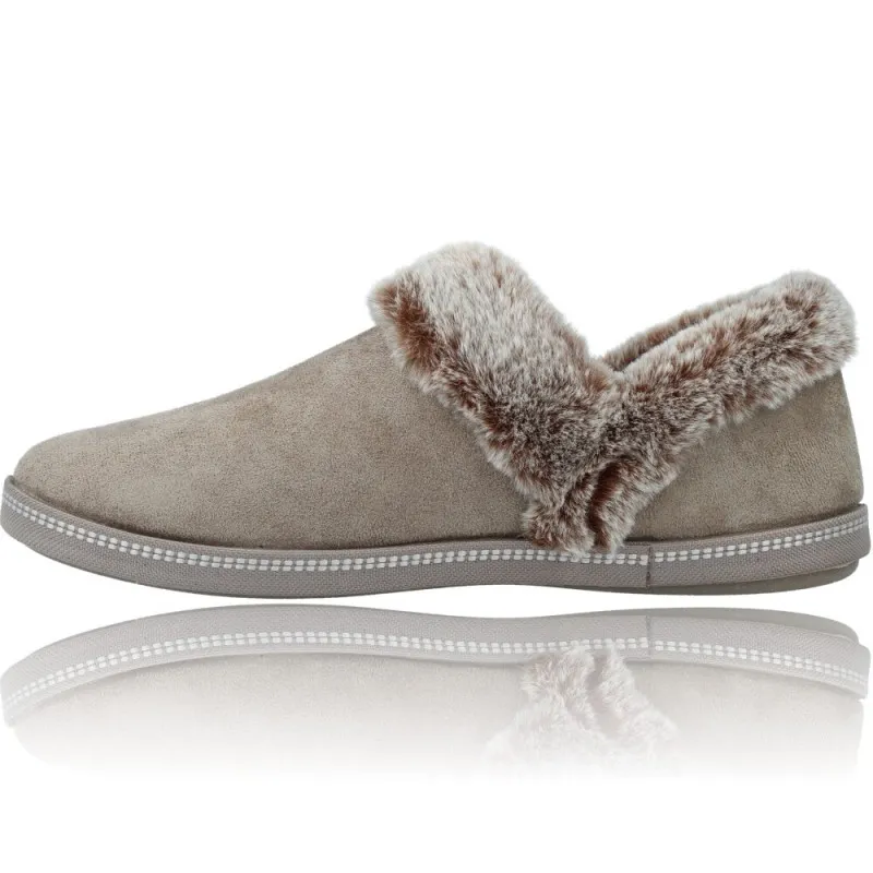Zapatillas de Casa Veganas para Mujeres de Skechers 167219 Cozy Campfire