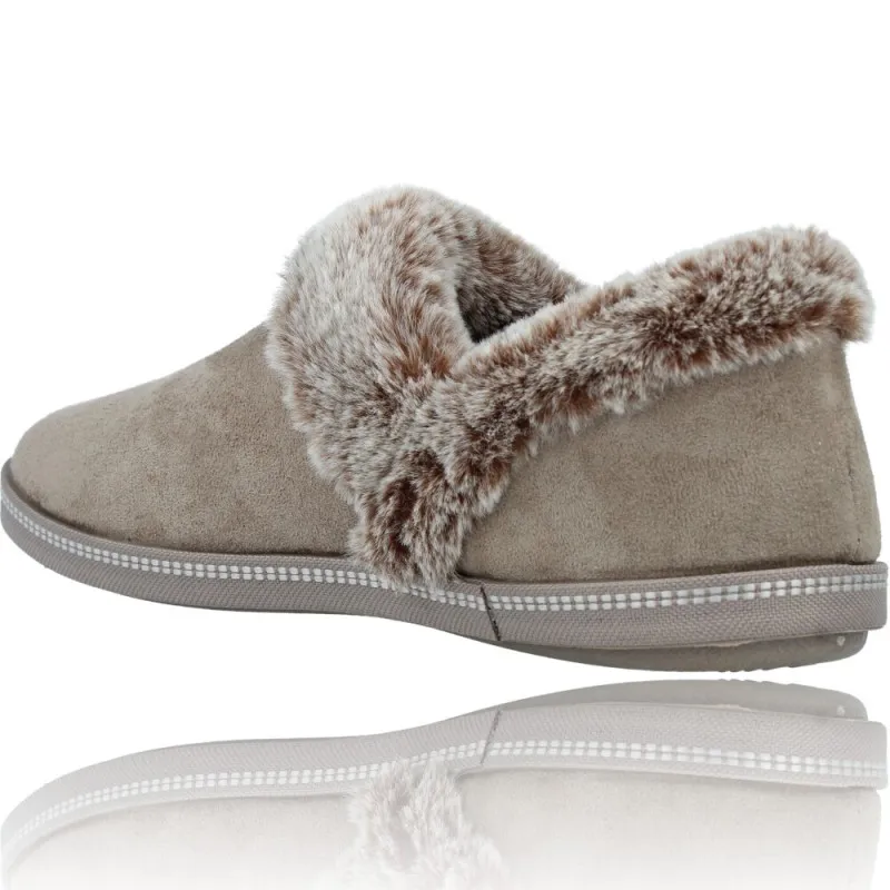 Zapatillas de Casa Veganas para Mujeres de Skechers 167219 Cozy Campfire