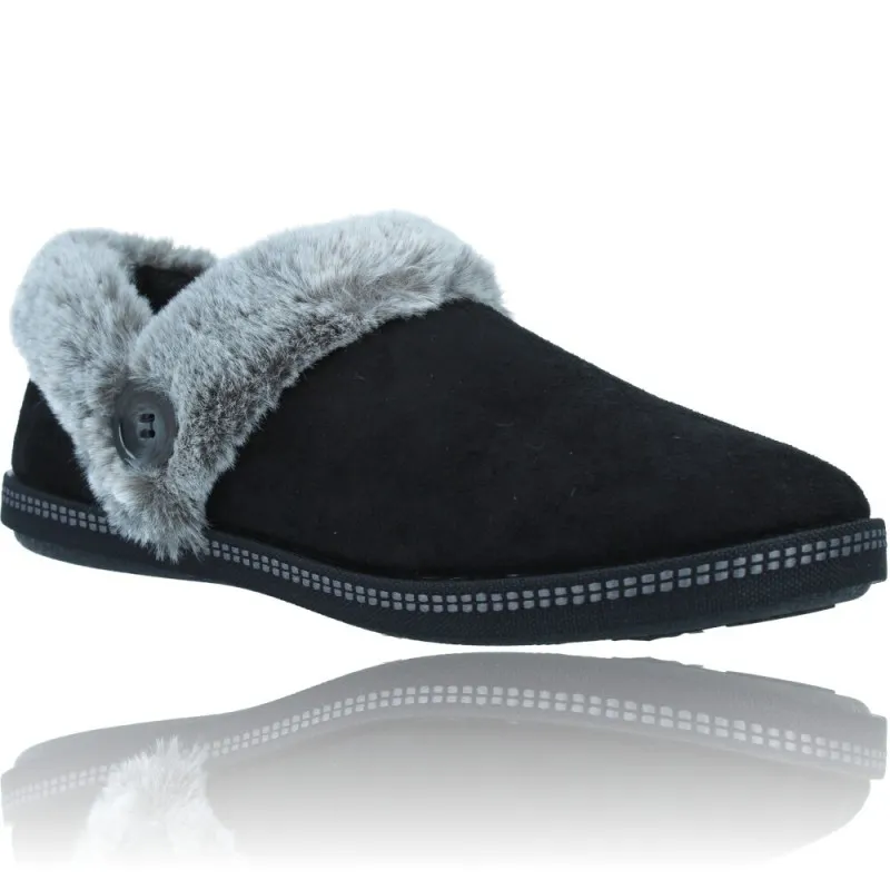 Zapatillas de Casa Veganas para Mujeres de Skechers 167219 Cozy Campfire