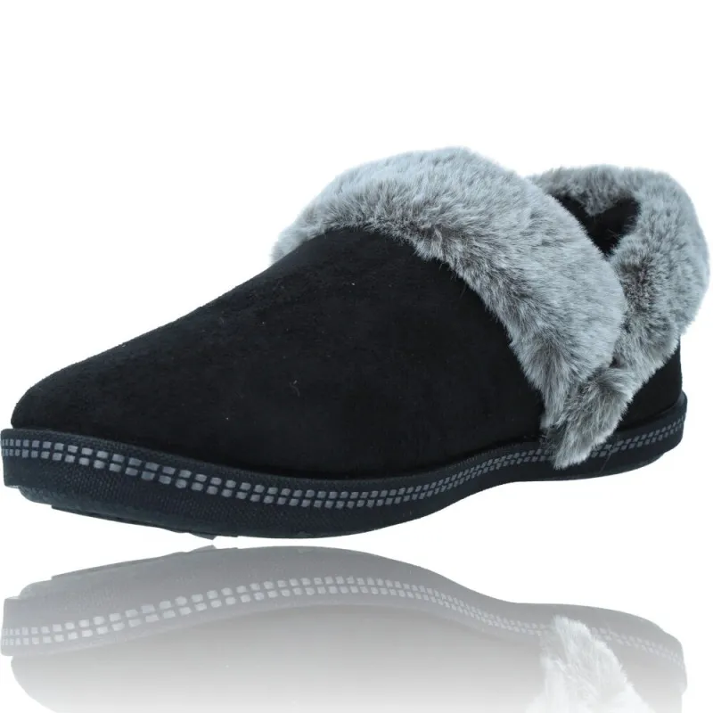 Zapatillas de Casa Veganas para Mujeres de Skechers 167219 Cozy Campfire