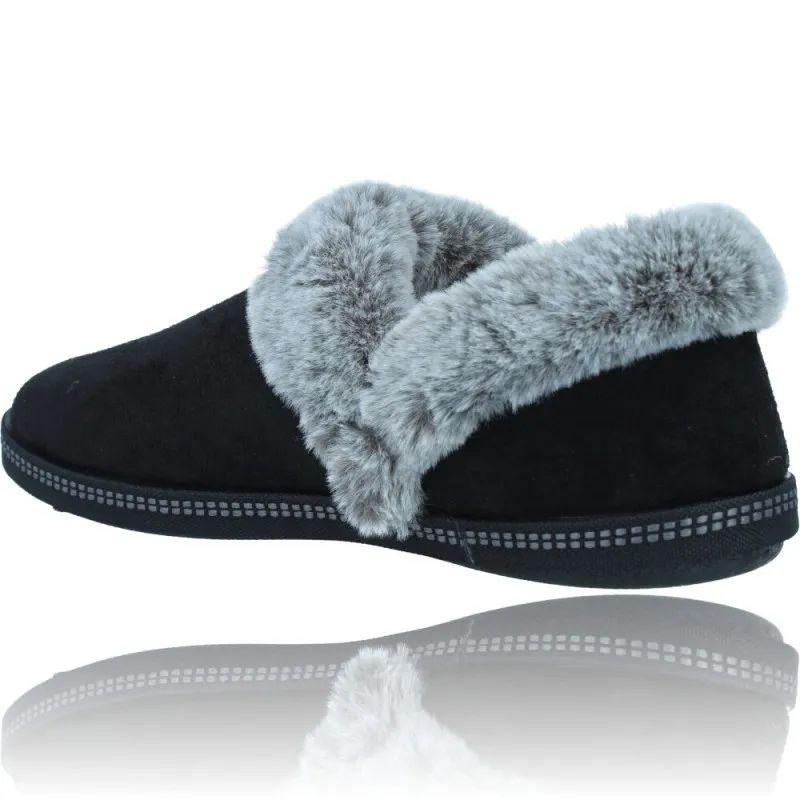 Zapatillas de Casa Veganas para Mujeres de Skechers 167219 Cozy Campfire