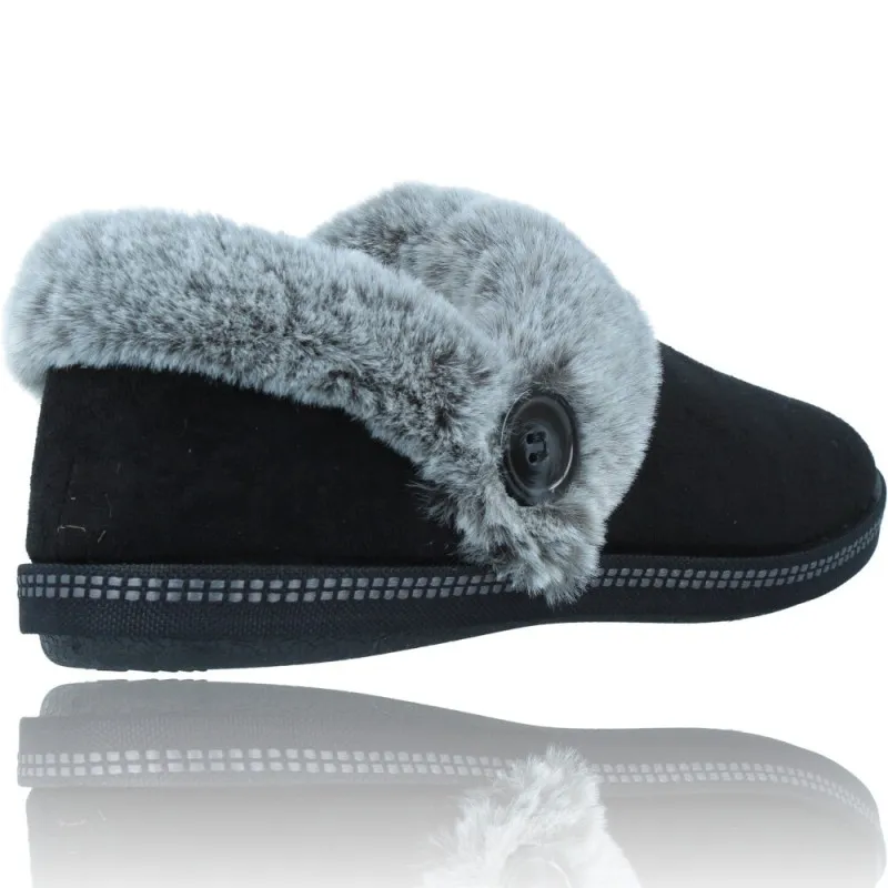 Zapatillas de Casa Veganas para Mujeres de Skechers 167219 Cozy Campfire