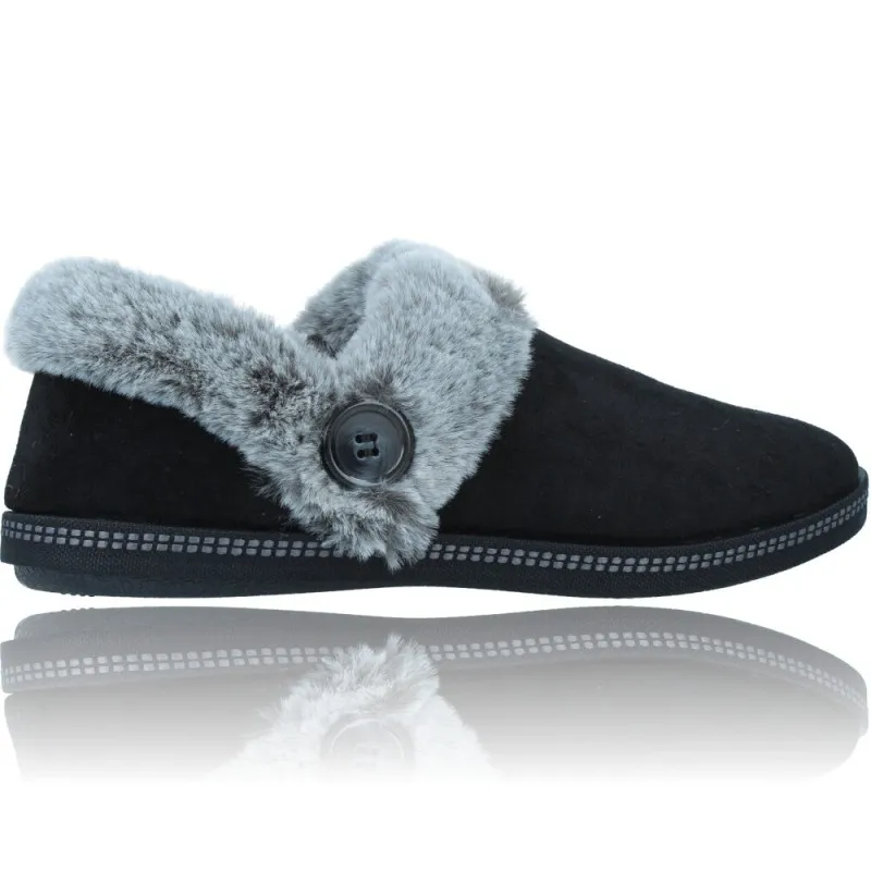 Zapatillas de Casa Veganas para Mujeres de Skechers 167219 Cozy Campfire