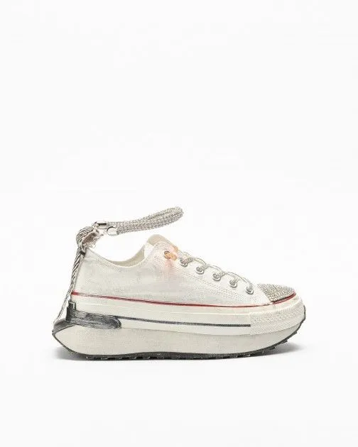 ZAPATILLAS DE PLATAFORMA NANKU COUTURE NB06 BLANCO