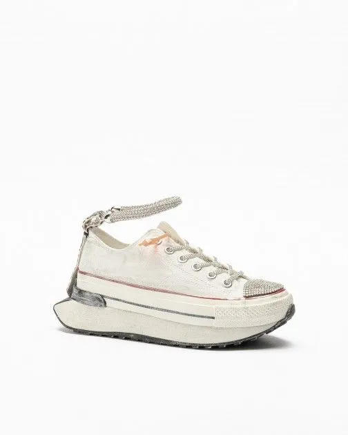 ZAPATILLAS DE PLATAFORMA NANKU COUTURE NB06 BLANCO