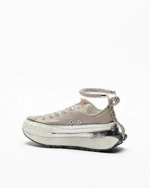 ZAPATILLAS DE PLATAFORMA NANKU COUTURE NB06 GRIS PARDO