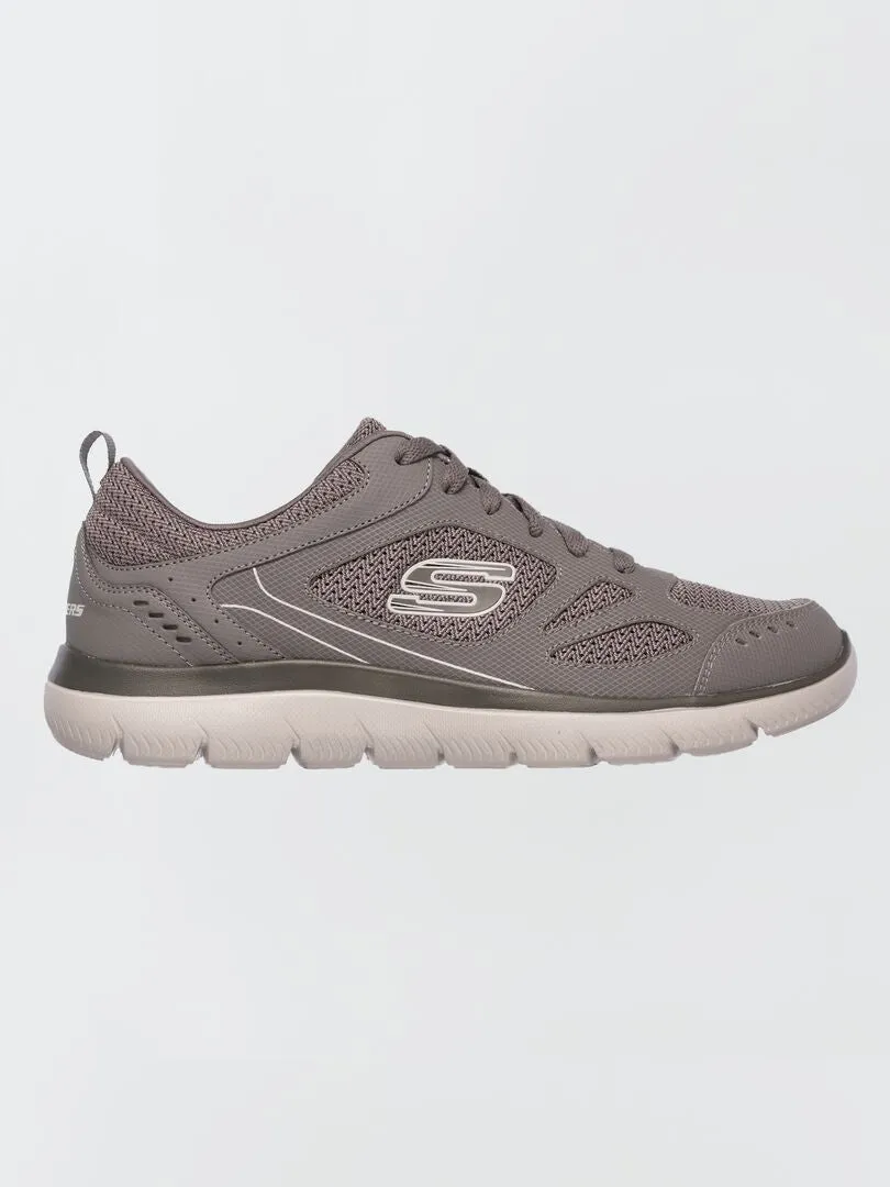 ZAPATILLAS DEPORTIVAS BAJAS 'SKECHERS SUMMIT'  MARRON