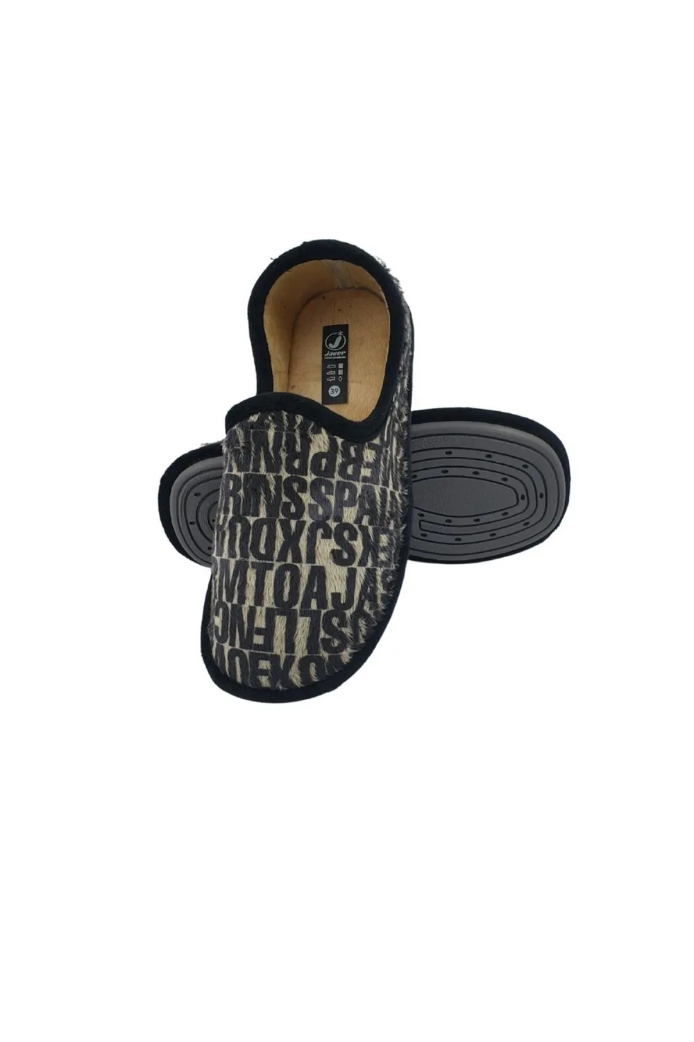 ZAPATILLAS HOMBRE JAVER LETRAS NEGRO 35208