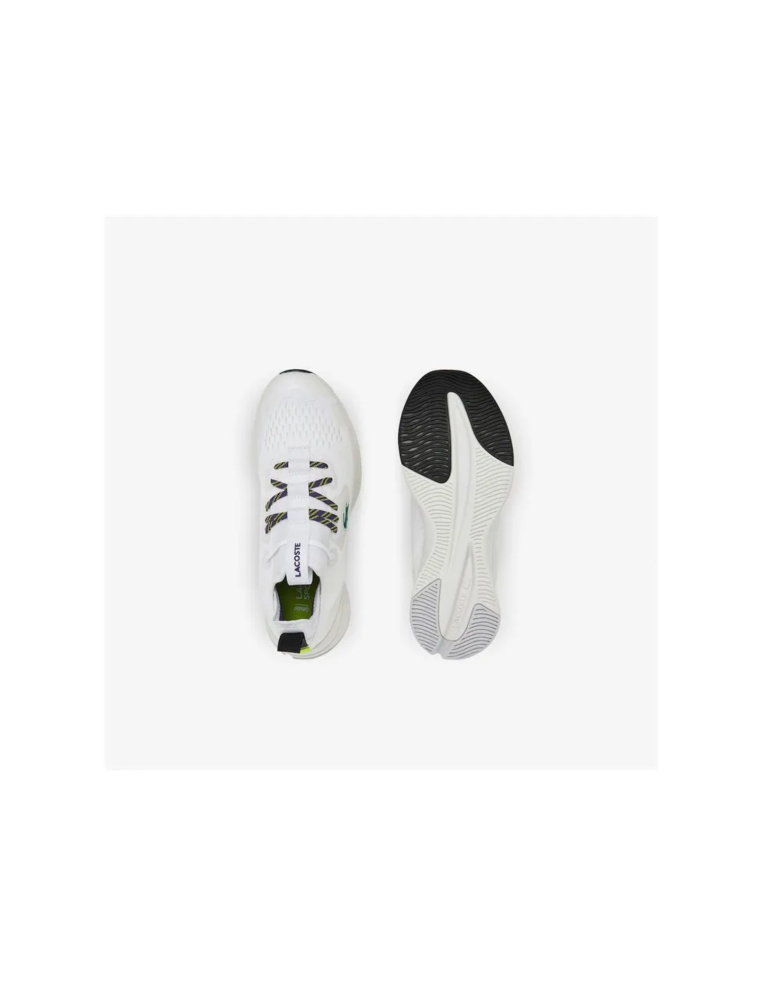 Zapatillas Lacoste Run Spin Confort blanco Hombre