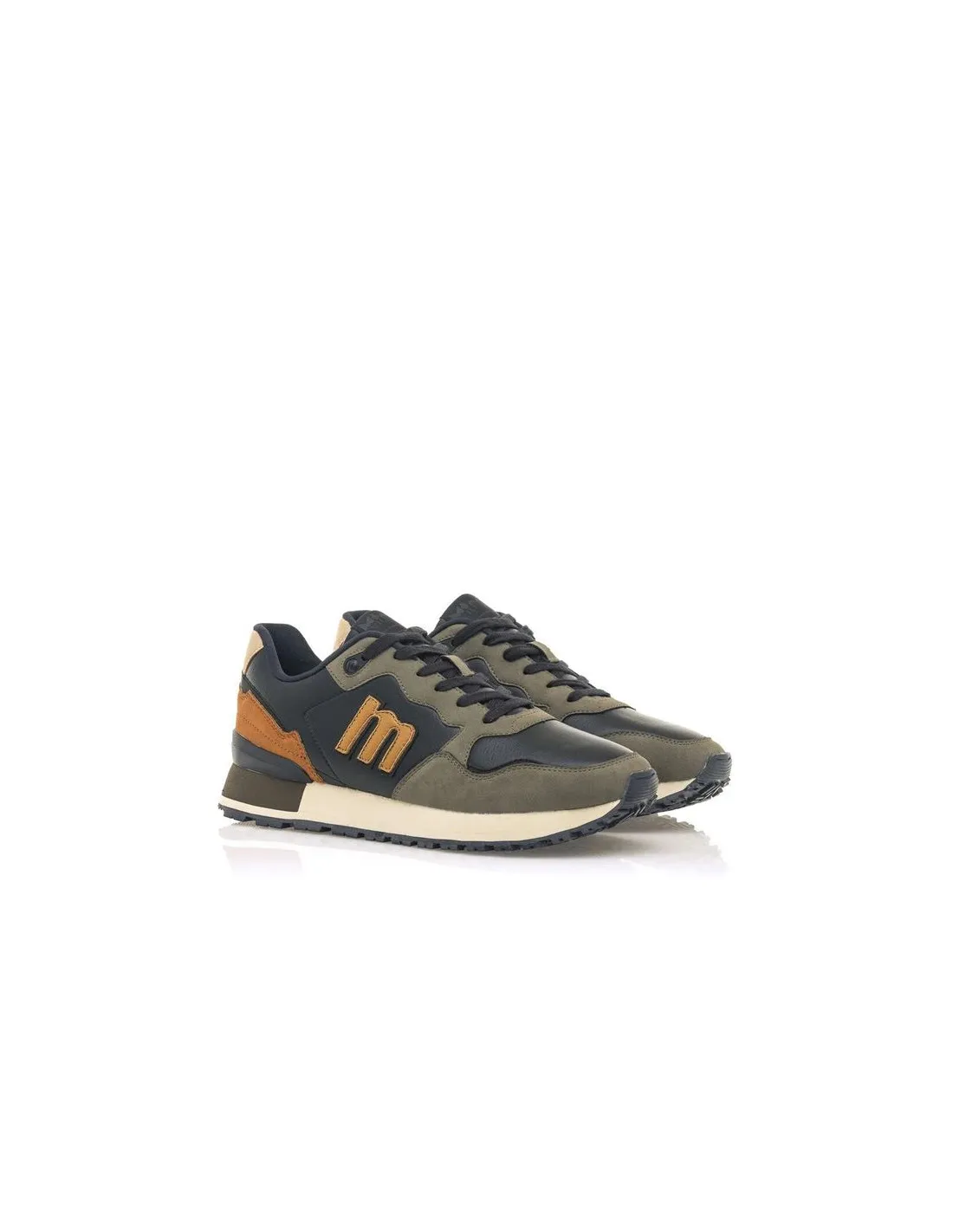 Zapatillas Mustang I Attitude Hombre Abi Gris SH Marino