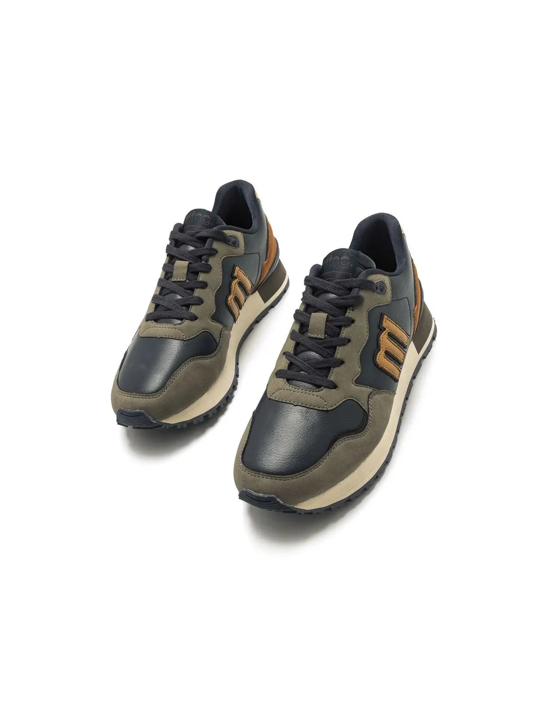 Zapatillas Mustang I Attitude Hombre Abi Gris SH Marino