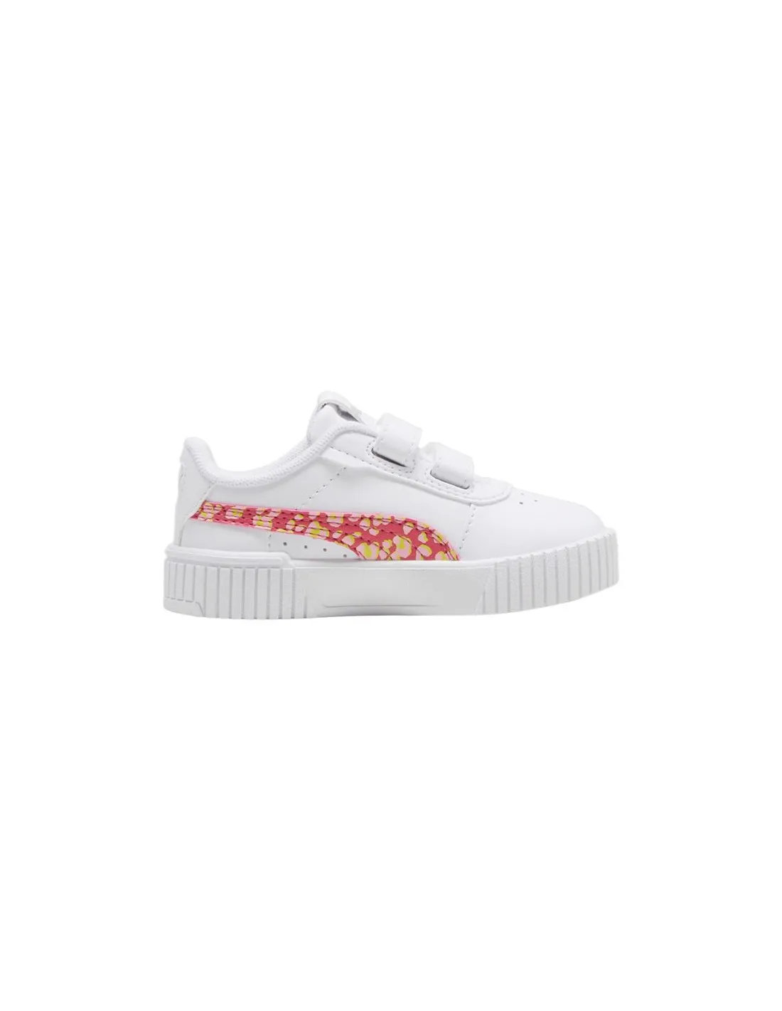 Zapatillas Puma Carina 2.0 Animal Up Blanco Infantil