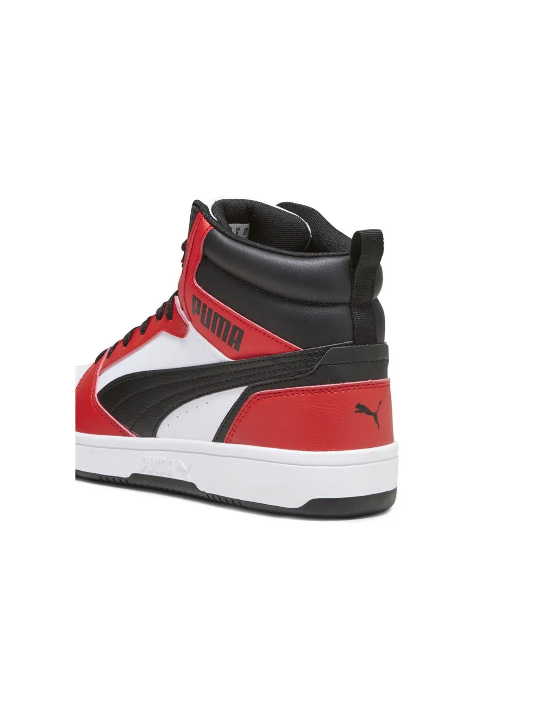 Zapatillas Puma Rebound V6 Hombre Rojo/Blanco
