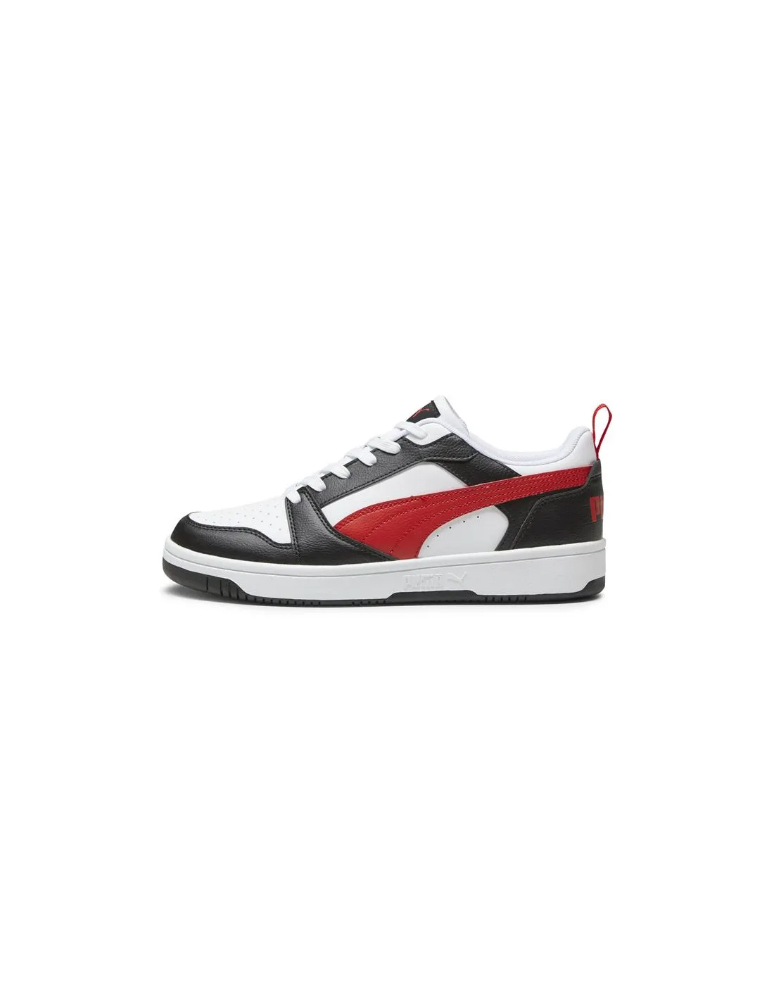 Zapatillas Puma Rebound V6 Low Hombre Negro/Blanco
