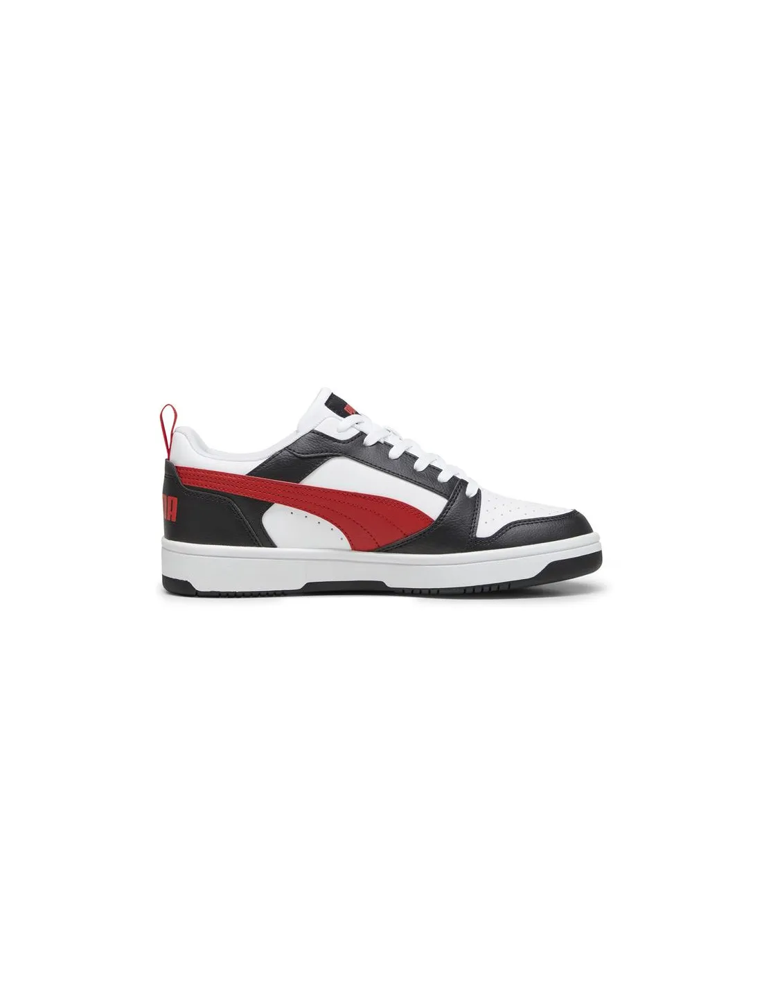 Zapatillas Puma Rebound V6 Low Hombre Negro/Blanco