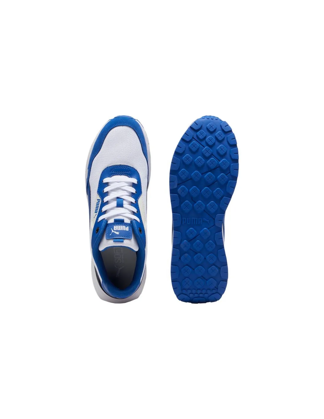 Zapatillas Puma Runtamed Plus Blanco/Azul Hombre